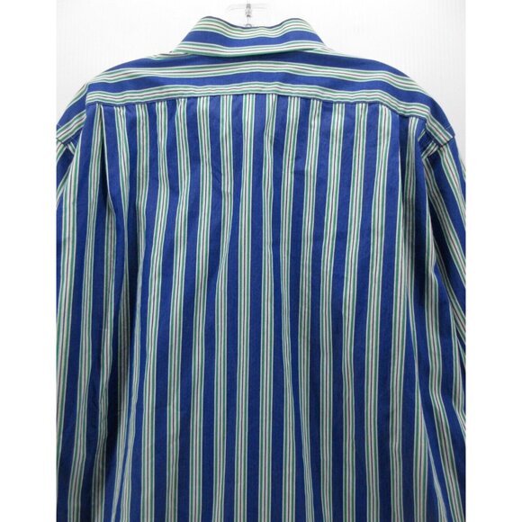 Ralph Lauren Polo Shirt XL Regent Button Up Green Pony Classic Fit - Picture 8 of 12